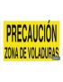 Precaución zona de voladuras