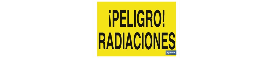 ¡Peligro! radiaciones