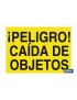 ¡Peligro! caída de objetos