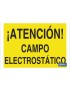 ¡Atención! campo electroestático