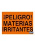 ¡Peligro! materias irritantes