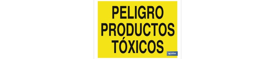 Peligro productos tóxicos