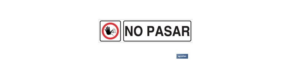 No pasar