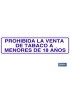 Prohibida la venta de tabaco a menores de 18 años