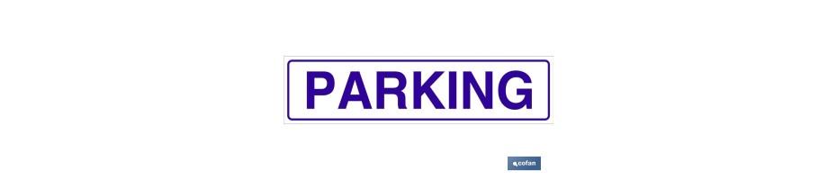 Señales para Parking