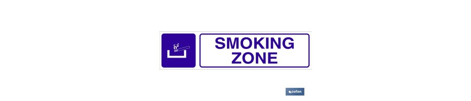 Smoking zone