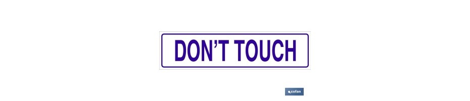 Don´t touch