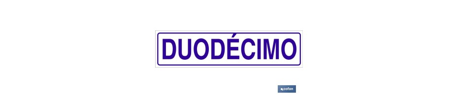 Duodécimo