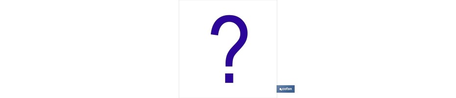 Interrogación Letra en glasspack