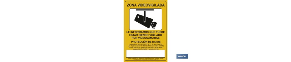 Señal de videovigilancia