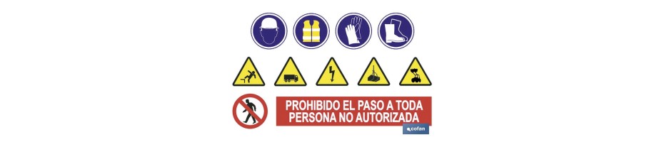 Cartel de obra en glasspack 0,7 mm