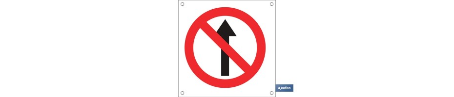 OB03 Prohibido Flecha