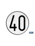 Disco V-4 limitación velocidad (40 km/h)