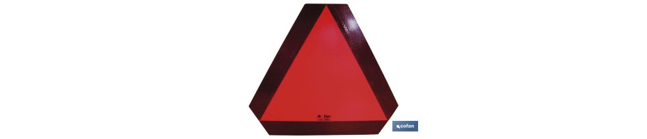 Placa V-5 Vehículos Lentos