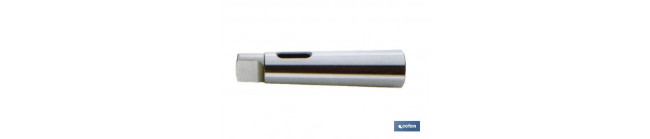 Accesorios brocas mango cónico cono morse, Cono de reducción