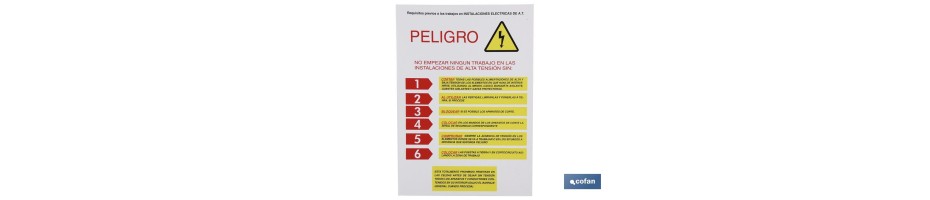 Peligro alta tensión