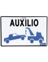 Placa Grúa de Servicio Auxilio en Carretera