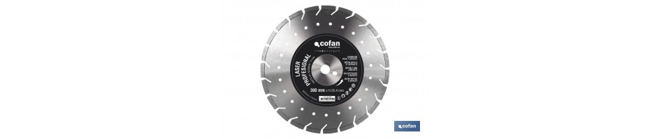 Disco Diamante Hormigón Viejo y Asfalto