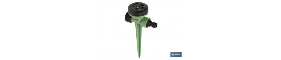 Torreta aspersor 5 posiciones