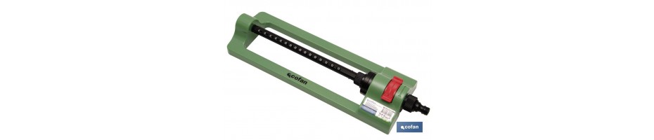 Aspersor oscilante 16 chorros