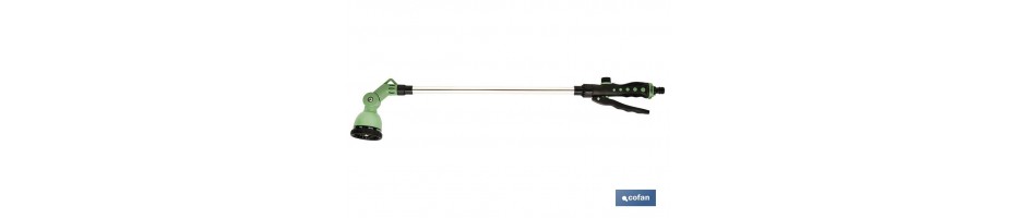 Lanza riego 66cm, 10 posiciones
