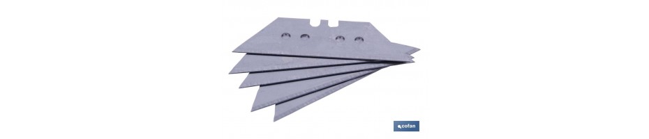 Pack 5 cuchillas trapezoidales 60mm
