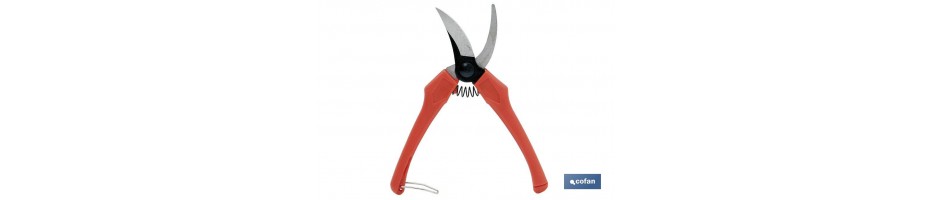 Tijeras de recolección 185mm mango fibra