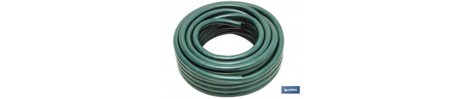 Manguera PVC 3 capas con accesorios