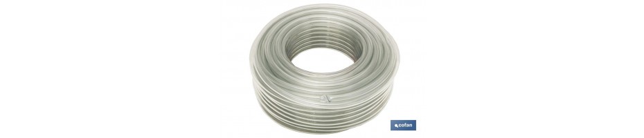 Manguera PVC monocapa cristal
