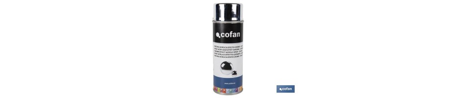 Pintura con efecto Cromo