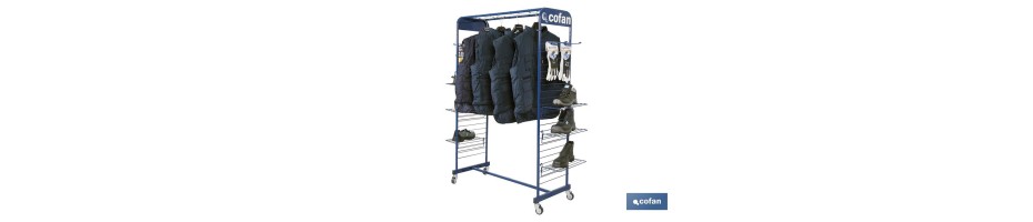 Expositor Ropa, Calzado y Guantes