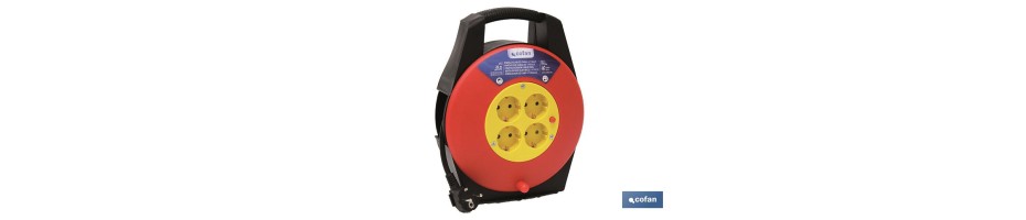 Enrollacables de 20 metros