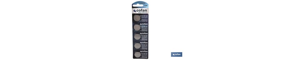 Pilas Botón CR2016/3.0V