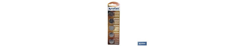 Pilas Botón CR2025/3.0V