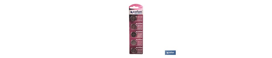 Pilas Botón CR2032/3.0V