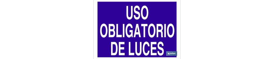 Uso obligatorio Luces