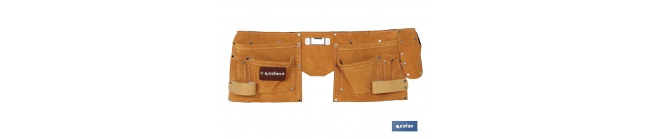 Portaherramientas doble con cinturón (11 b)