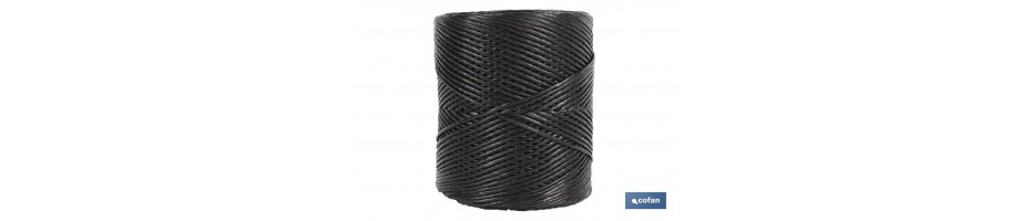 Hilo de Rafia Sintética Negro