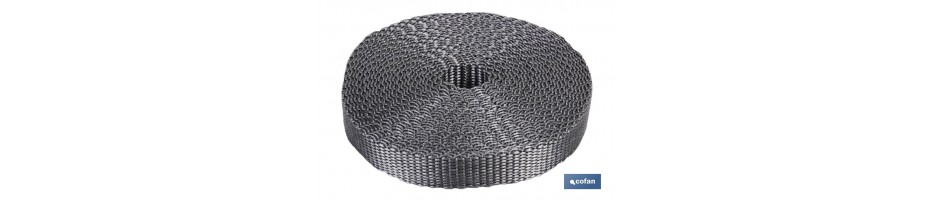 Blister cinta persiana 14mm x 5m (gris)