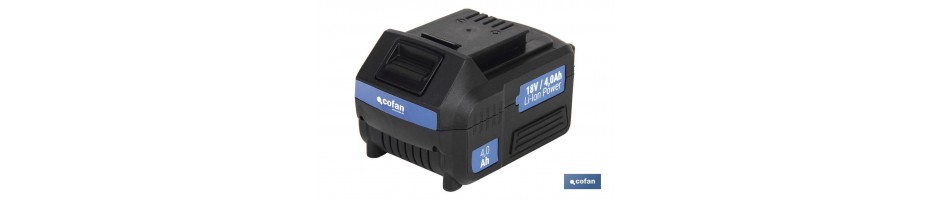 BATERÍAS RECARGABLES PARA HERRAMIENTAS