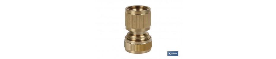 CONECTOR MANGUERA LATÓN