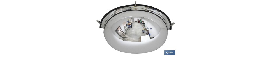 Espejo Hemisférico 180°