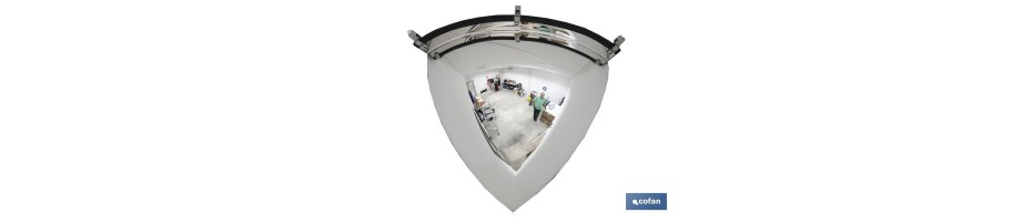 Espejo Hemisférico 90°