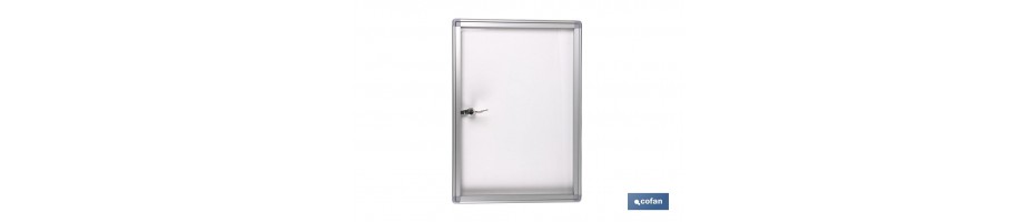 Vitrina Magnética con cierre