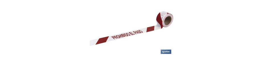 Cinta Balizamiento PROHIBIDO EL PASO