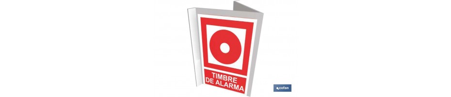 Señal Panorámica TIMBRE ALARMA + Texto