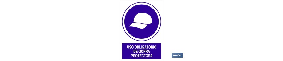 Obligatorio Gorra protectora