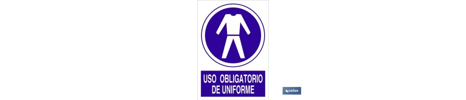 Uso obligatorio de uniforme