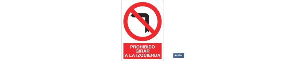 Prohibido girar a la izquierda