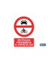 Prohibido entrada a vehículos